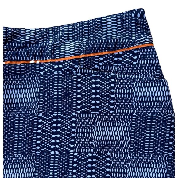 Lady Hagen Golf Skort Navy Orange Trim 16” Tennis Women's Size 6 Pockets - Picture 3 of 8